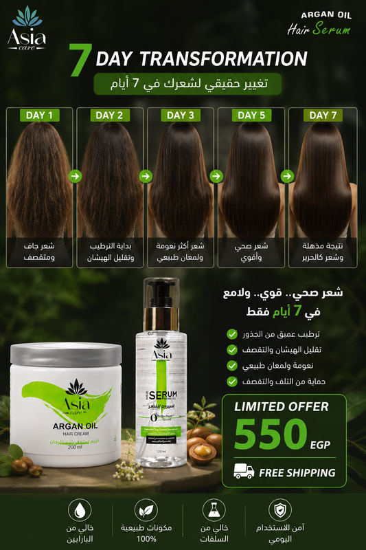 Argan cream+serum offer